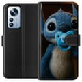 Miniatyrbild 1 av 3: Xiaomi 12 Pro Plånboksfodral Stitch & Napp – babytema med söt karaktär