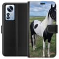 Miniatyrbilde 1 av 3: Xiaomi 12 Pro Lommeboketui Heste Magi - stilisert hest i en rolig fargepalett
