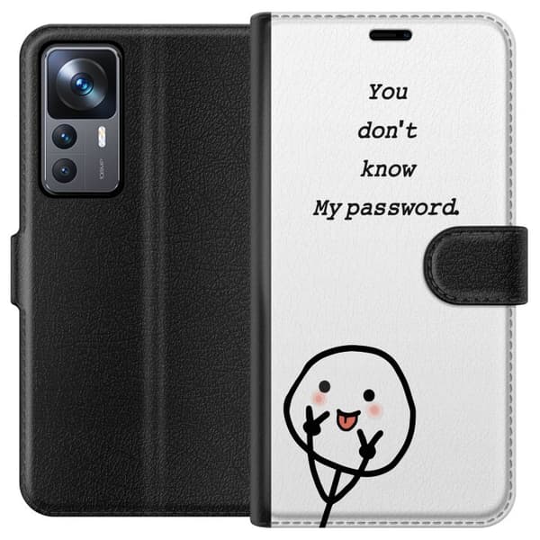 Xiaomi 12T Lompakkokotelo Et Tunne Salasanaani