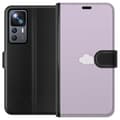 Miniatyrbillede 1 af 3: Xiaomi 12T Pro Tegnebogsetui Lilla Sky - minimalistisk sky på lilla baggrund