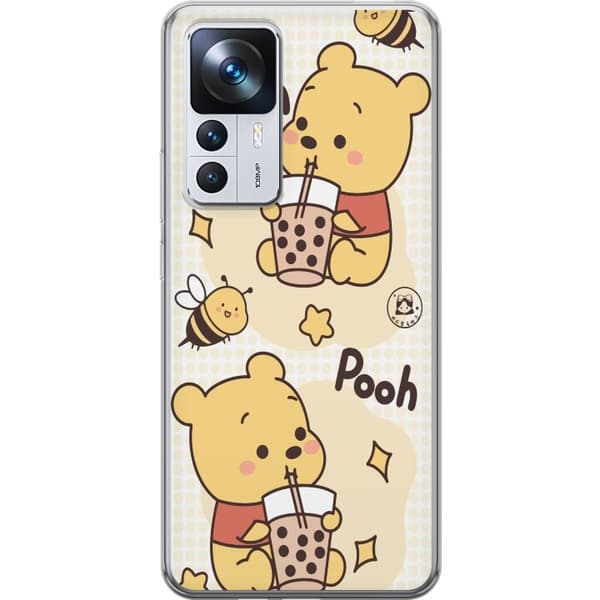 Xiaomi 12T Pro Läpinäkyvä kuori Nalle Pooh - klassinen karhumotiivi uudessa tulkinnassa