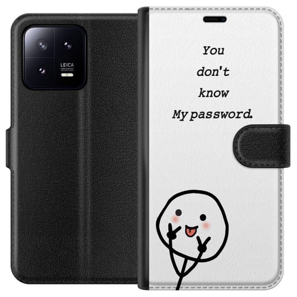 Xiaomi 13 Lommeboketui Du Kjenner Ikke Mitt Passord