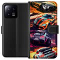 Miniatyrbilde 1 av 3: Xiaomi 13 Lommeboketui Rallyfeber - intensivt motiv med rallybiler