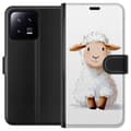 Miniatyrbild 1 av 3: Xiaomi 13 Plånboksfodral Sött Lamm – tecknad stil för barn & babyprodukter