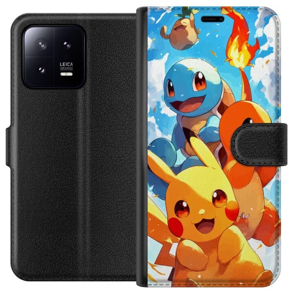 Xiaomi 13 Lommeboketui Pocket Creatures - inspirert av Pokémon uten å nevne navnet
