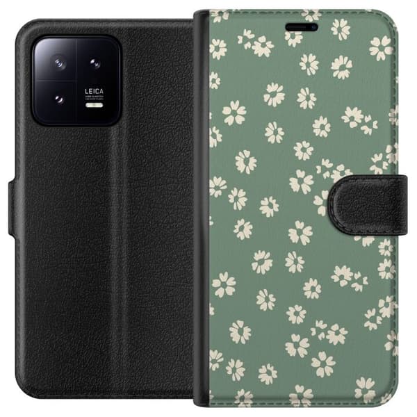 Xiaomi 13 Lommeboketui Blomsterdrøm - Fargerikt Blomstermønster