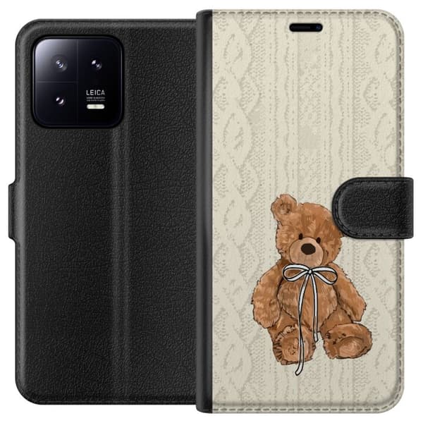 Xiaomi 13 Lommeboketui Liten Bamse – klassisk bamse i enkel design