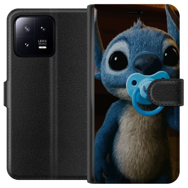 Xiaomi 13 Lommeboketui Stitch & Napp - babytema med søt karakter