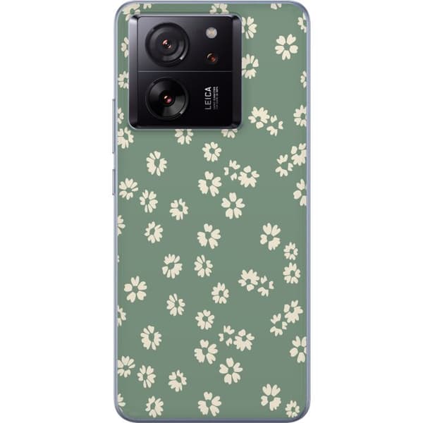 Xiaomi 13T Genomskinligt Skal Blomsterdröm – färgglatt blommönster