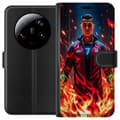 Miniatyrbilde 1 av 3: Xiaomi 13 Ultra Lommeboketui Ronaldo Inferno - fotballhelt i flammer