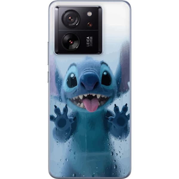 Xiaomi 13T Pro Genomskinligt Skal Stitch Window View – Stitch vid ett fönster i söt stil