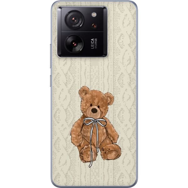 Xiaomi 13T Pro Gjennomsiktig deksel Liten Bamse – klassisk bamse i enkel design