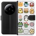 Miniatyrbild 1 av 3: Xiaomi 13 Ultra Plånboksfodral Kawaii Friends – söta figurer i japansk stil