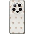 Miniatyrbild 1 av 3: Xiaomi 13 Ultra Genomskinligt Skal Teddy Background – gulliga nallar mot mjuk bakgrund