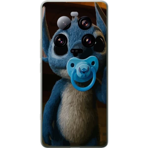 Xiaomi 13 Ultra Gennemsigtig cover Stitch & Napp - babytema med sød karakter