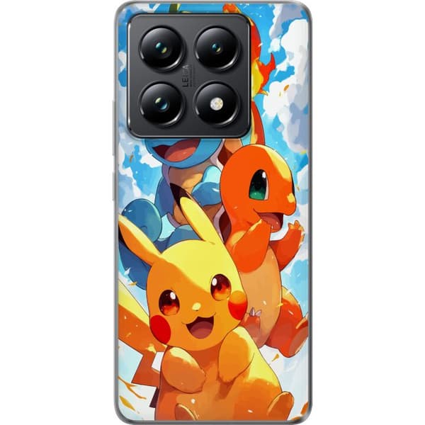 Xiaomi 14T Genomskinligt Skal Pocket Creatures – inspirerat av Pokémon utan att nämna namnet