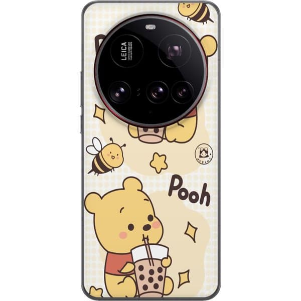 Xiaomi 15 Ultra Gennemsigtig cover Nalle Pooh-stil - klassisk bjørnemotiv i en ny fortolkning
