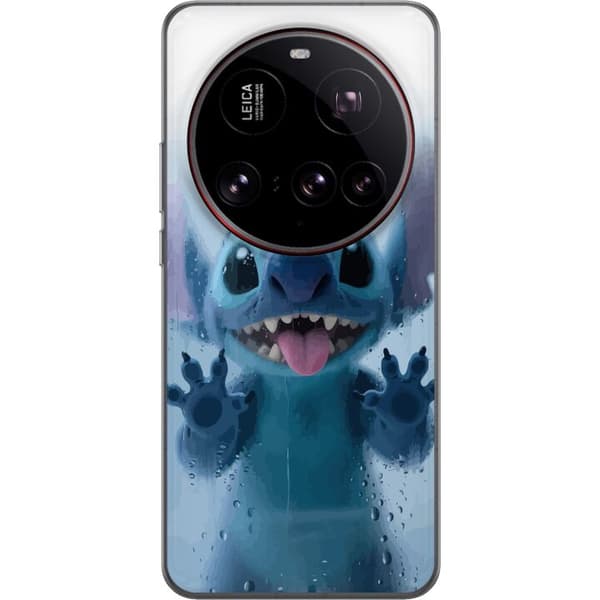 Xiaomi 15 Ultra Genomskinligt Skal Stitch Window View – Stitch vid ett fönster i söt stil
