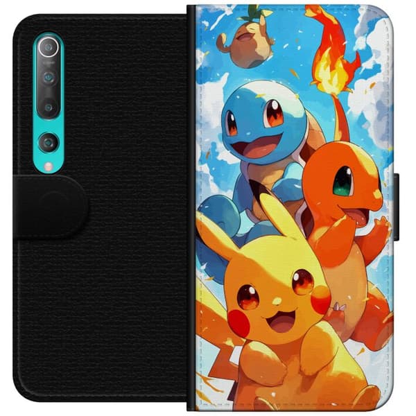 Xiaomi Mi 10 5G Plånboksfodral Pocket Creatures – inspirerat av Pokémon utan att nämna namnet