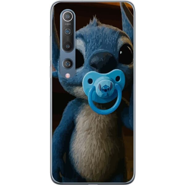Xiaomi Mi 10 5G Gennemsigtig cover Stitch & Napp - babytema med sød karakter