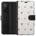 Pikkukuva 1 / 3: Xiaomi Mi 10T 5G Lompakkokotelo Teddy-tausta - söpöt teddykarhut pehmeällä taustalla