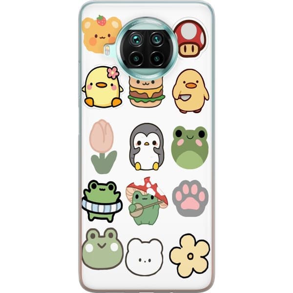 Xiaomi Mi 10T Lite 5G Genomskinligt Skal Kawaii Friends – söta figurer i japansk stil