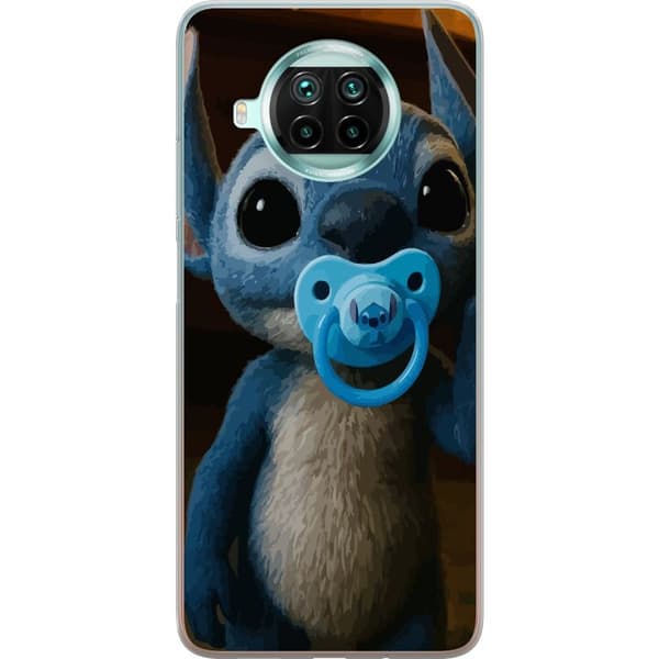 Xiaomi Mi 10T Lite 5G Genomskinligt Skal Stitch & Napp – babytema med söt karaktär