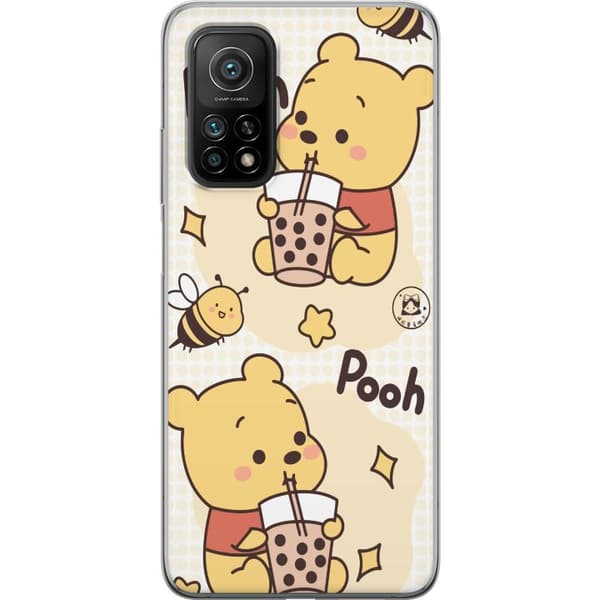 Xiaomi Mi 10T Pro 5G Läpinäkyvä kuori Nalle Pooh - klassinen karhumotiivi uudessa tulkinnassa