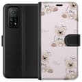 Miniatyrbillede 1 af 3: Xiaomi Mi 10T Pro 5G Tegnebogsetui Teddy Dior Vibes - luksuriøs bamse i modetil