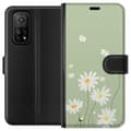 Miniatyrbillede 1 af 3: Xiaomi Mi 10T Pro 5G Tegnebogsetui Præstekraver - blomstret mønster i svensk sommerstil