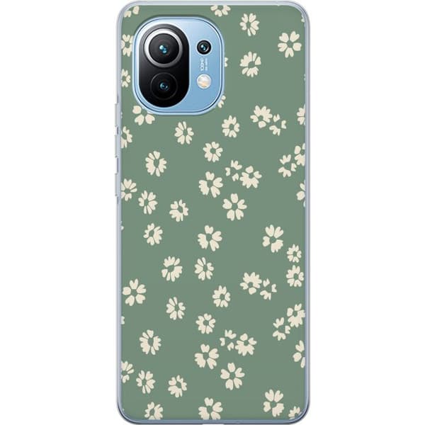 Xiaomi Mi 11 Läpinäkyvä kuori Kukkaisunelma - Värikäs Kukkakuvio