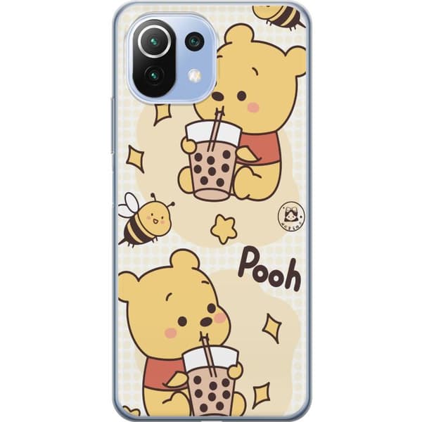 Xiaomi Mi 11 Lite Gjennomsiktig deksel Nalle Pooh stil - klassisk bjørnemotiv i en ny tolkning