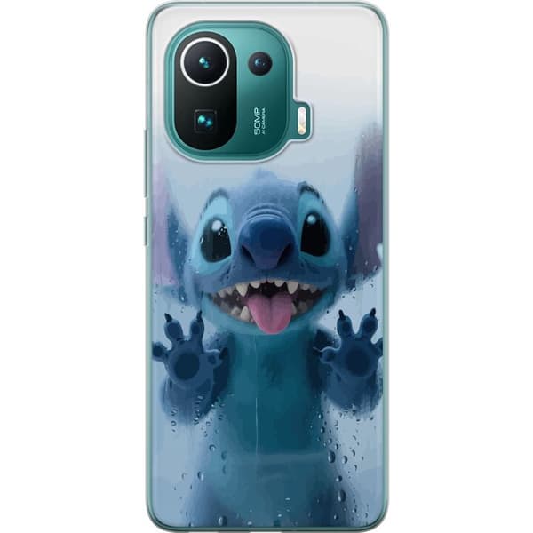 Xiaomi Mi 11 Pro Gennemsigtig cover Stitch ved et vindue i sød stil