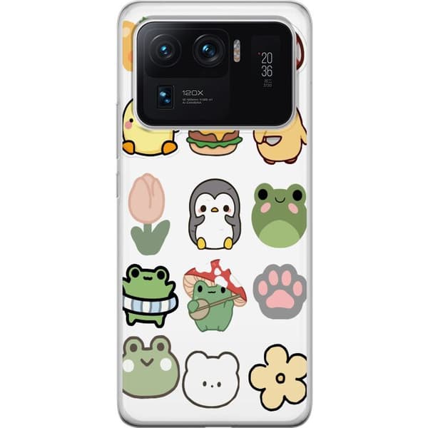 Xiaomi Mi 11 Ultra Läpinäkyvä kuori Kawaii Friends