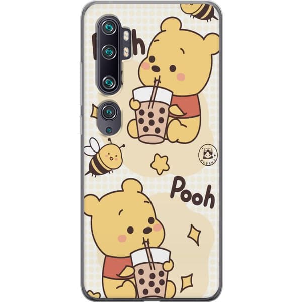 Xiaomi Mi Note 10 Läpinäkyvä kuori Nalle Pooh - klassinen karhumotiivi uudessa tulkinnassa