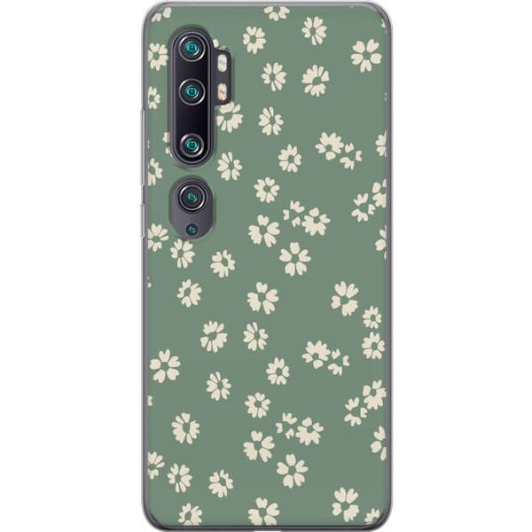 Xiaomi Mi Note 10 Läpinäkyvä kuori Kukkaisunelma - Värikäs Kukkakuvio