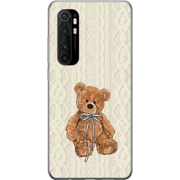 Xiaomi Mi Note 10 Lite Läpinäkyvä kuori Pieni Nalle – klassinen nalle yksinkertaisessa muotoilussa