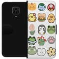 Miniatyrbild 1 av 3: Xiaomi Redmi Note 9 Pro Plånboksfodral Kawaii Friends – söta figurer i japansk stil
