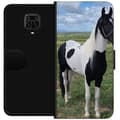 Miniatyrbillede 1 af 3: Xiaomi Redmi Note 9 Pro Tegnebogsetui Hestemagi - stiliseret hest i en rolig farveskala