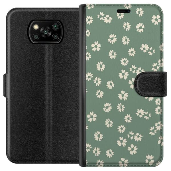 Xiaomi Poco X3 NFC Plånboksfodral Blomsterdröm – färgglatt blommönster