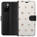 Miniatyrbilde 1 av 3: Xiaomi Redmi 10 Lommeboketui Teddybakgrunn - søte teddybjørner mot en myk bakgrunn