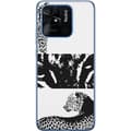 Miniatyrbild 1 av 3: Xiaomi Redmi 10C Genomskinligt Skal Leopard Faces – trendigt mönster med leopardansikten