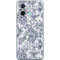 Pikkukuva 1 / 3: Xiaomi Redmi 12C Läpinäkyvä kuori Kukat & Linnut - Romanttinen Vintage-tyylinen Kuviointi