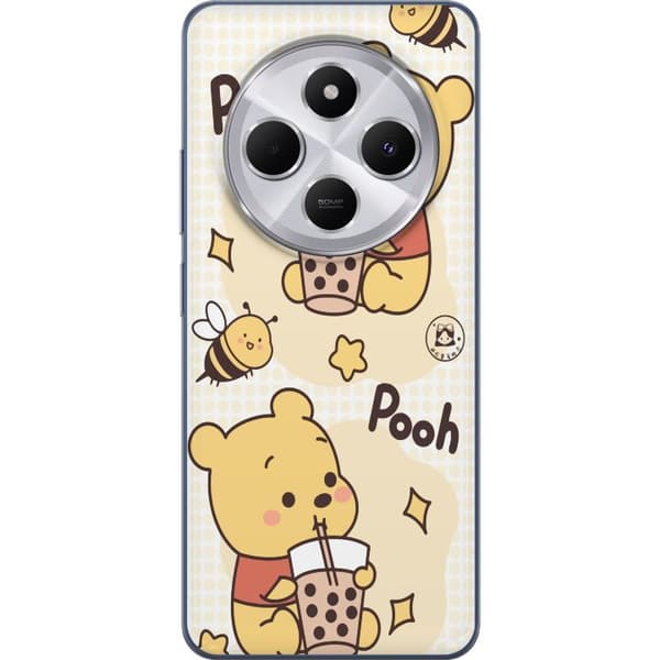 Xiaomi Redmi 14C Genomskinligt Skal Nalle Pooh Style – klassiskt björnmotiv i ny tolkning
