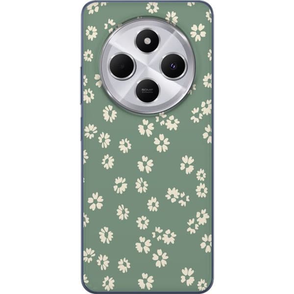 Xiaomi Redmi 14C Genomskinligt Skal Blomsterdröm – färgglatt blommönster