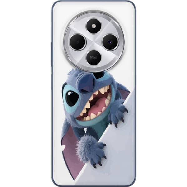 Xiaomi Redmi 14C Genomskinligt Skal Happy Stitch – glad figur med charmig uttryck