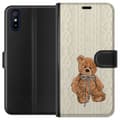 Miniatyrbild 1 av 3: Xiaomi Redmi 9A Plånboksfodral Liten Nalle – klassisk nalle i enkel design