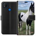 Pikkukuva 1 / 3: Xiaomi Redmi 9C Lompakkokotelo Hevosen Taika - tyylikäs hevonen rauhallisessa väriskaalassa