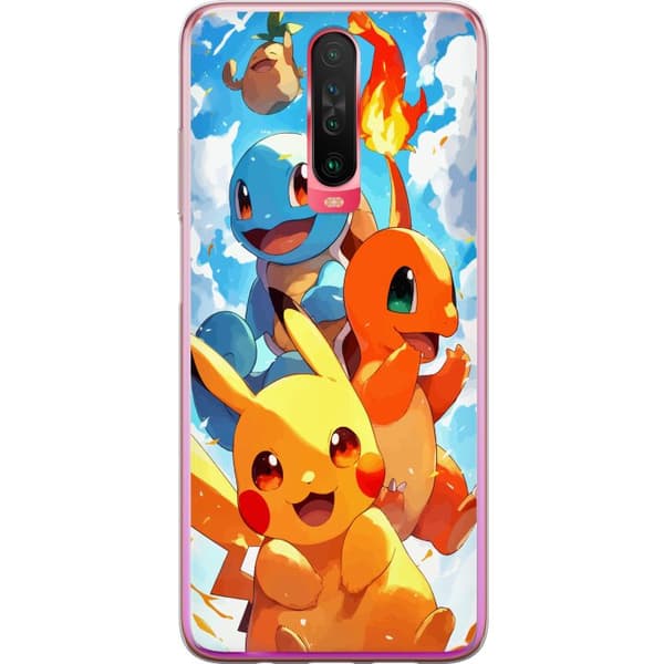 Xiaomi Redmi K30 Gjennomsiktig deksel Pocket Creatures - inspirert av Pokémon uten å nevne navnet