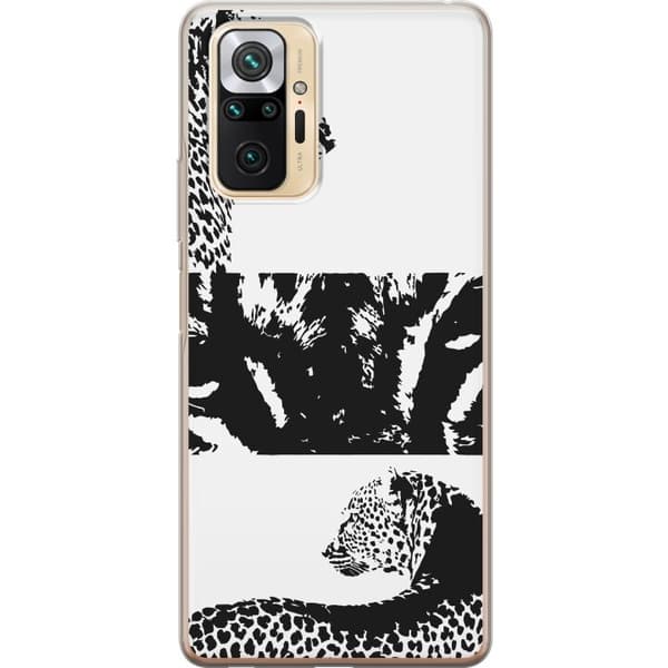 Xiaomi Redmi Note 10 Pro Gjennomsiktig deksel Leopard Faces